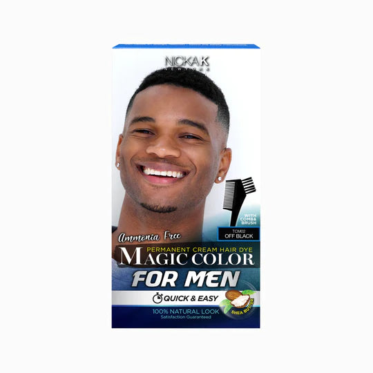 MAGIC COLOR for MEN Permanent Cream Hair Dye KIT(04)