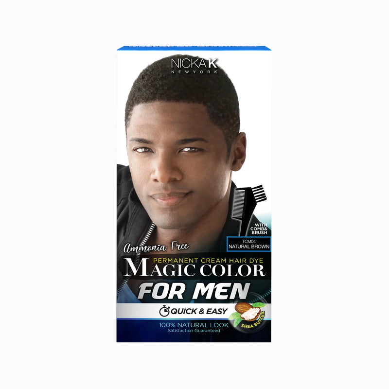 MAGIC COLOR for MEN Permanent Cream Hair Dye KIT(04)