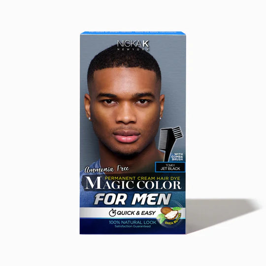 MAGIC COLOR for MEN Permanent Cream Hair Dye KIT(04)