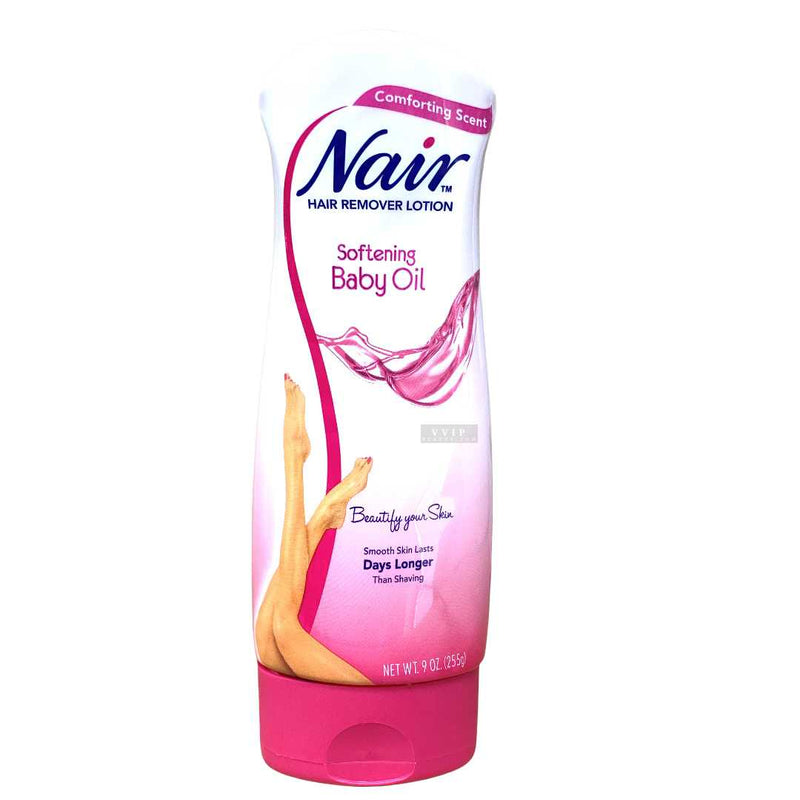 Nair Hair Remover Lotion For Body & Legs, Baby Oil 9 oz