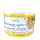 Rollo de muselina natural para depilación, apto para todo tipo de ceras suaves, 8,25 cm x 36,5 m -