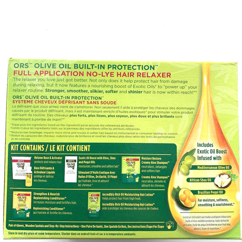 ORS Olive Oil Built-In Protection No-Lye Hair Relaxer Extea Strength