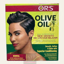 Alisador capilar con aceite de oliva ORS, sin lejía, para crecimiento nuevo, protección integrada, normal