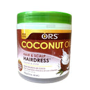 Aceite de coco Ors para el cabello y el cuero cabelludo, 5.5 oz