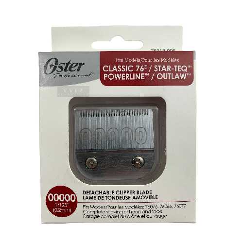 Oster Professional Replacement Hair Clipper Blade Size 00000 76918-006 (M2)