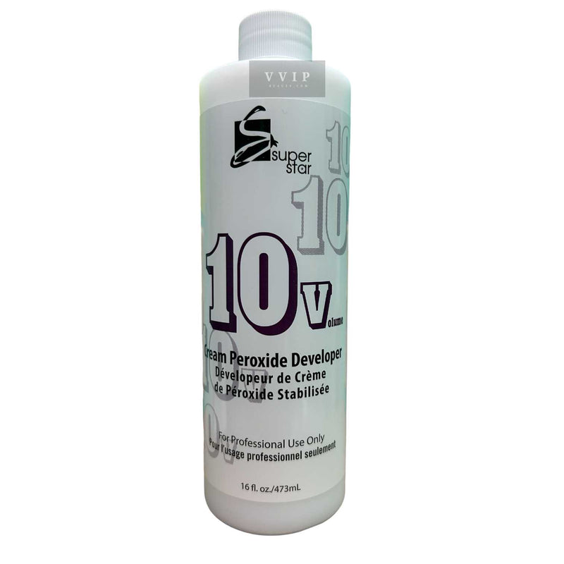 Super Star 10 Volumes Hair Cream Peroxide Developer-16oz