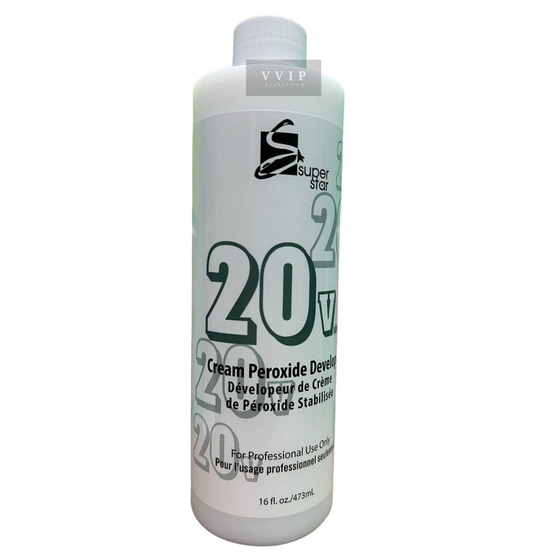 Super Star 20 Volumes Hair Cream Peroxide Developer-16oz