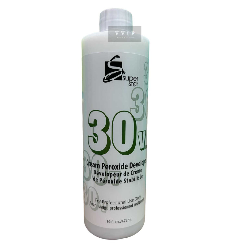 Super Star 30 Volumes Hair Cream Peroxide Developer-16oz