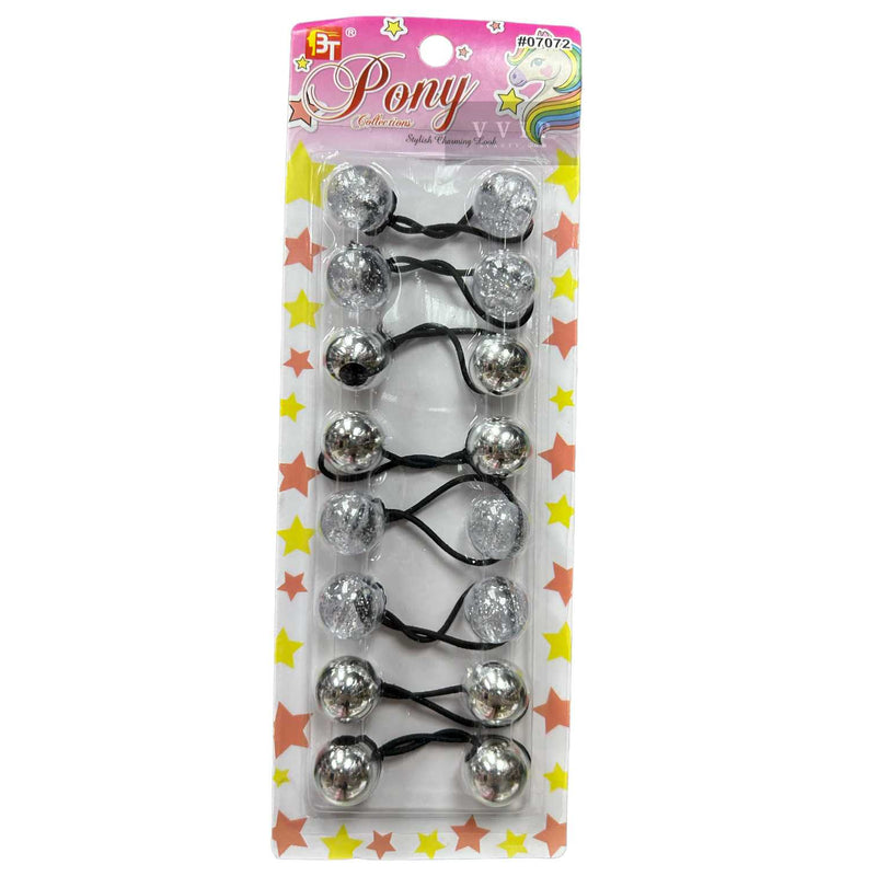 Ponytail Holders 20 mm (KIDS)-8PCS