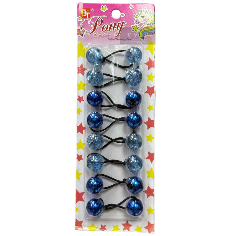 Ponytail Holders 20 mm (KIDS)-8PCS