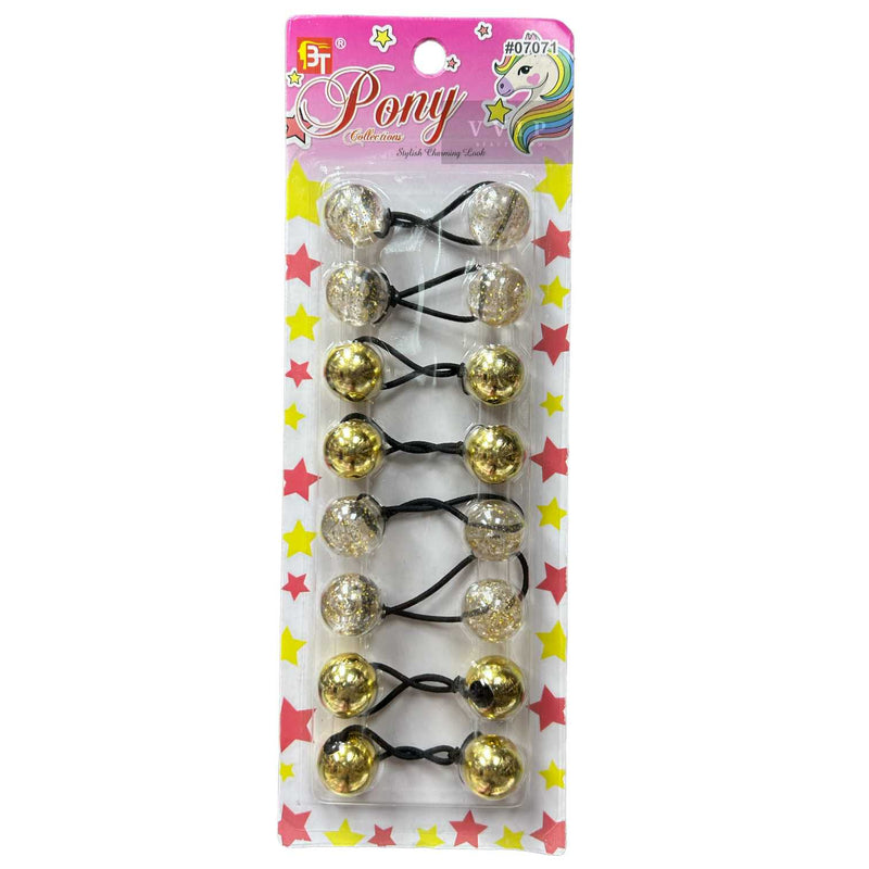 Ponytail Holders 20 mm (KIDS)-8PCS