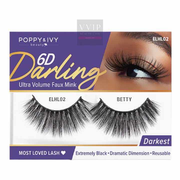 Poppy & Ivy 6D Darling Lashes-ELHL02 Betty (M1)
