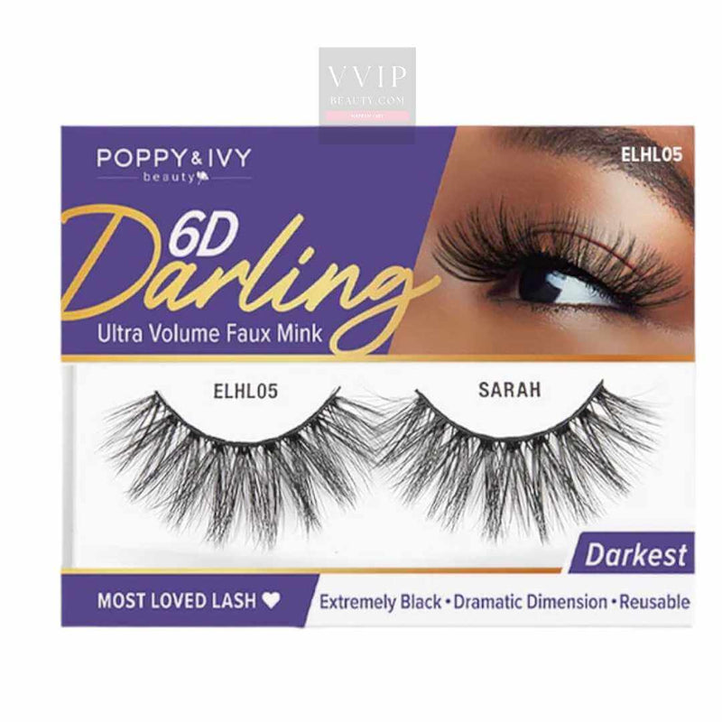 Poppy & Ivy 6D Darling Lashes-ELHL05 Sarah (M1)