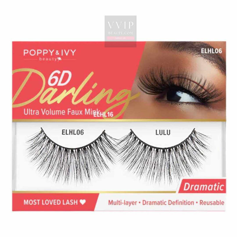 Poppy & Ivy 6D Darling Lashes-ELHL06 Lulu(M1)