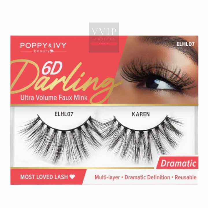 Poppy & Ivy 6D Darling Lashes-ELHL07 Karen (M1)