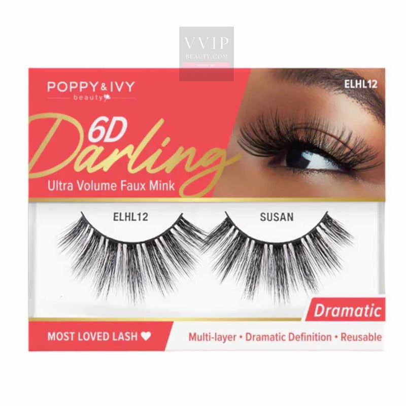 Poppy & Ivy 6D Darling Lashes-ELHL12 Susan (M1)