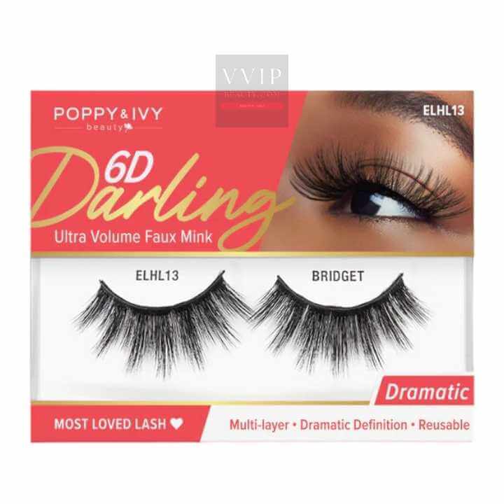 Poppy & Ivy 6D Darling Lashes-ELHL13 Bridget (M1)