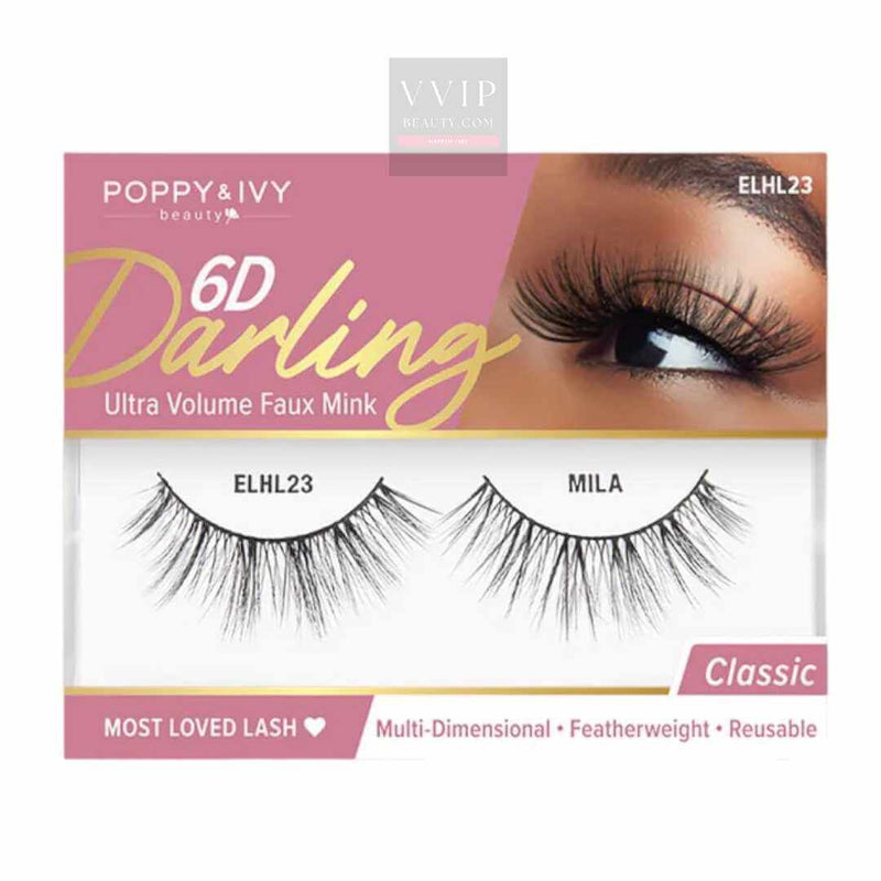 Poppy & Ivy 6D Darling Lashes-ELHL23 Mila (M1)