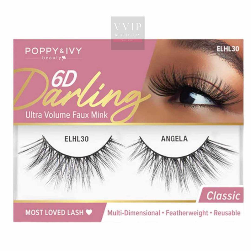 Poppy & Ivy 6D Darling Lashes-ELHL30 Angela (M1)