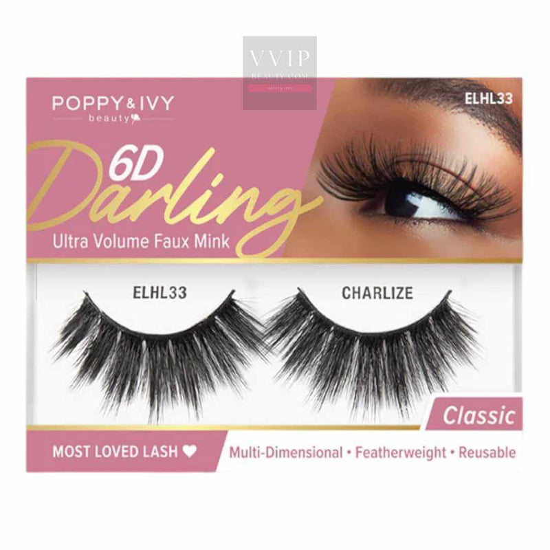 Poppy & Ivy 6D Darling Lashes-ELHL33 Charlize (M1)