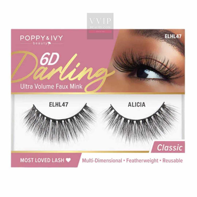 Poppy & Ivy 6D Darling Lashes-ELHL47 Alicia (M1)