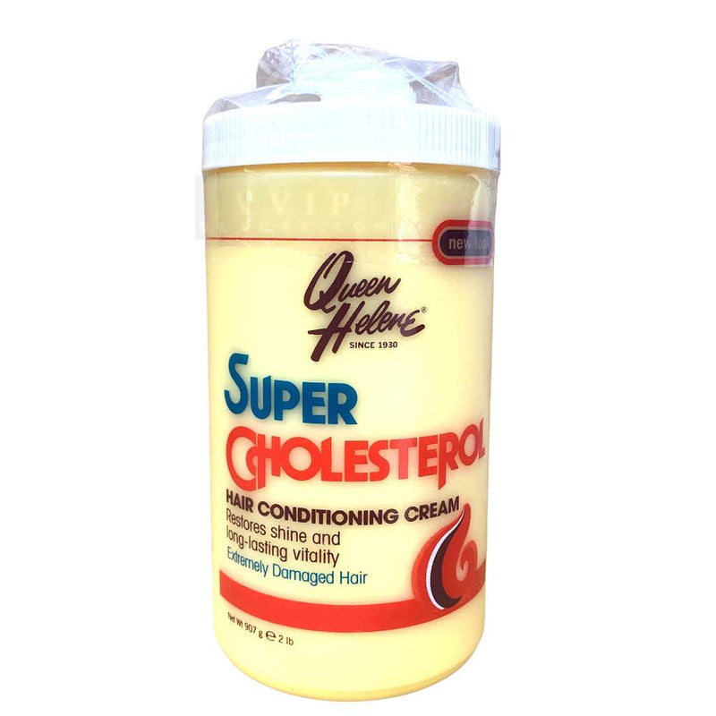 Queen Helene  Super Cholesterol Hair Conditioning CreamQueen Helene Super Cholesterol Hair Conditioning Cream – Deep Repair for Damaged Hair