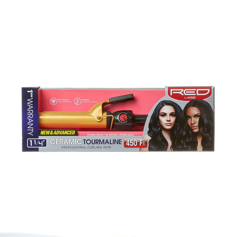 CERAMIC TOURMALINE PROFESSOINAL CURLING IRON 1 1/4" (B00042)