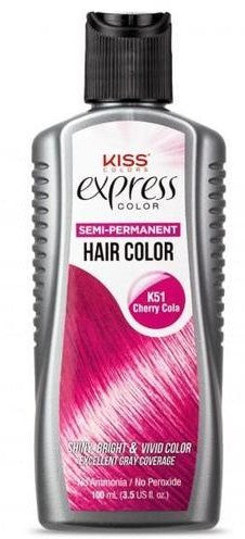 KISS EXPRESS COLORS SEMI-PERMANENT 3.5oz-22 Color (202-)