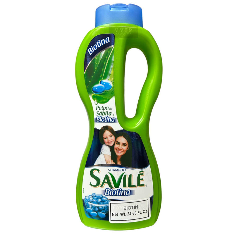 Savile Shampoo Biotina, Crecimiento Saludable 24.68oz