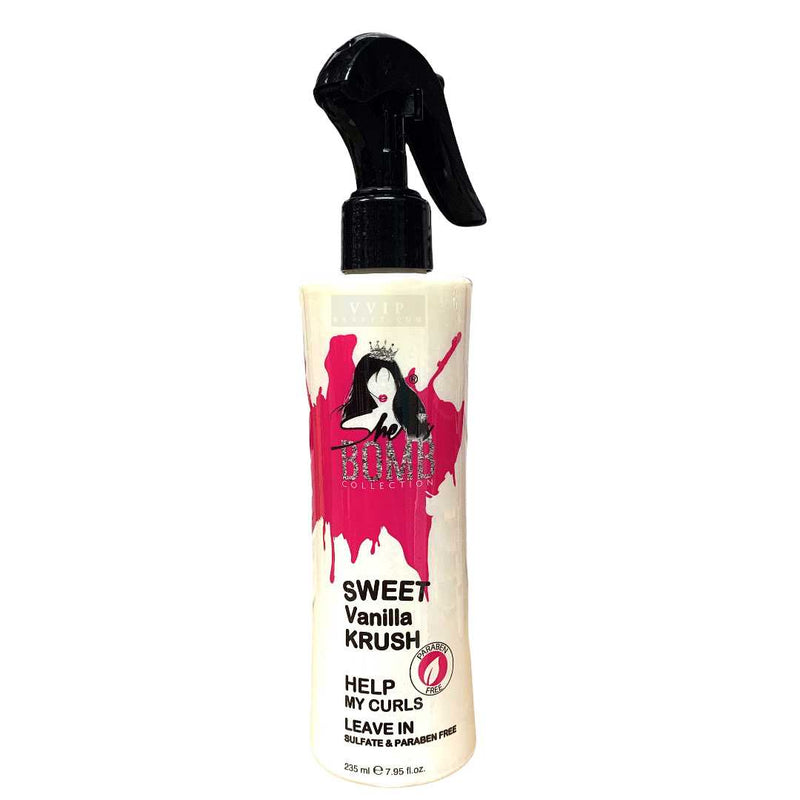 She Is Bomb Collection Sweet Vanilla Krush Leave-In Curl Definer 7.95oz