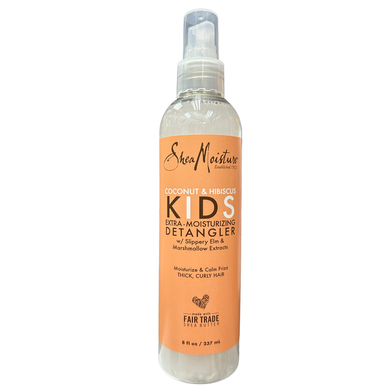 SheaMoisture Kids Detangler - Coconut & Hibiscus Kids Extra-Moisturizing Detangler Spray 8 oz (118)