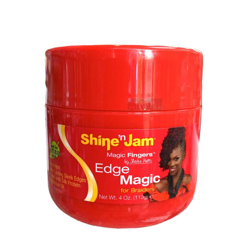 Shine N Jam Magic Fingers, for Braiders, Extra Firm Hold - 4 oz