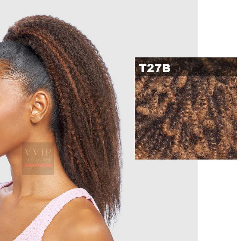 Synthetic Drawstring Ponytail STB KINKY