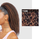 Cola de caballo sintética con cordón ajustable STB Kinky