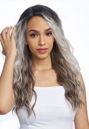 Harlem125 TrueLine Illusion Hairline Braid Lace Front Wig TBL35