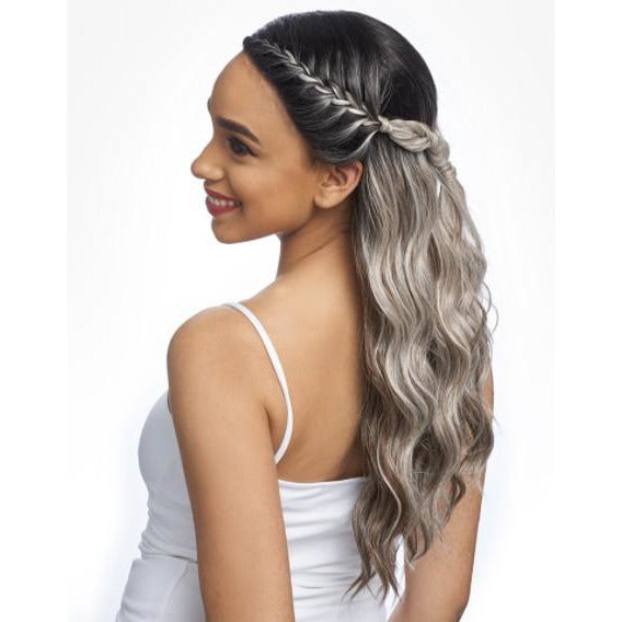 Harlem125 TrueLine Illusion Hairline Braid Lace Front Wig TBL35