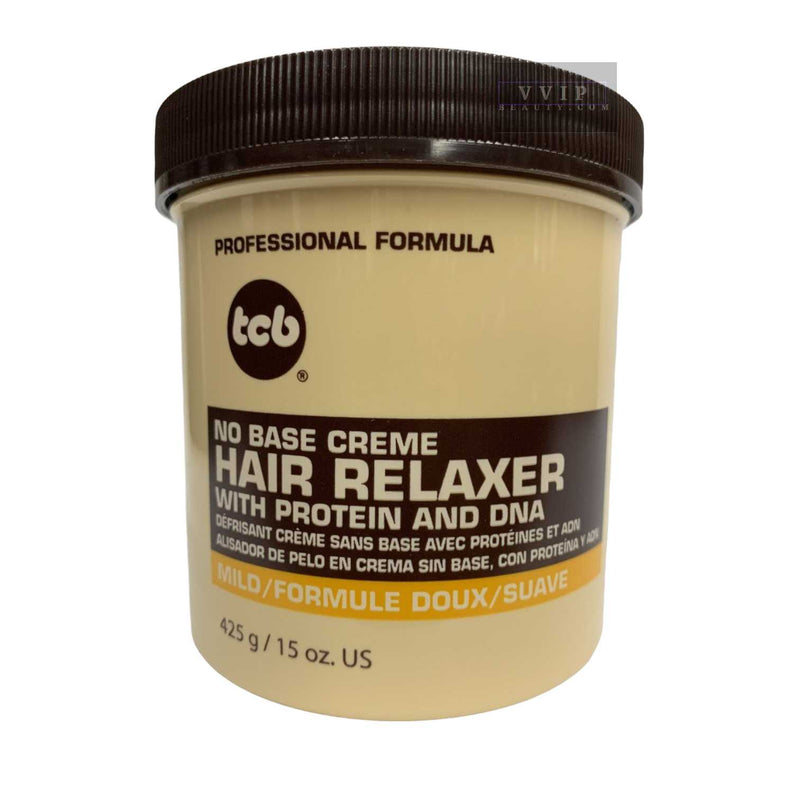 TCB No Base Creme Hair Relaxer Mild  15oz