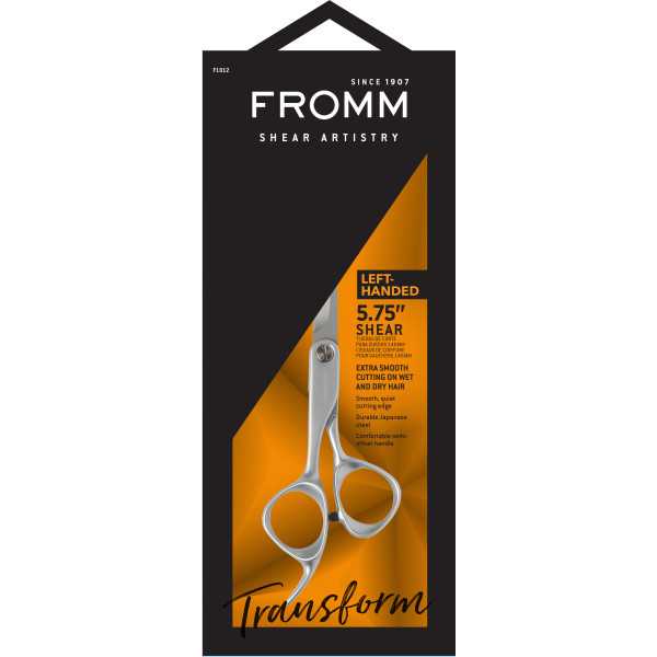 TRANSFORM 5.75” HAIR CUTTING SHEAR -LEFT HANDED F1012 (M2)