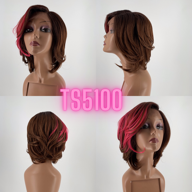 Vanessa Top Super DRJ-Side Lace Part Swissilk Lace Front Wig - TOPS DRJ LUNA(0001)