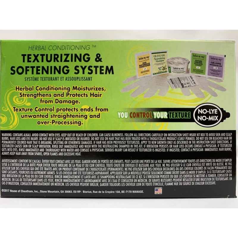 Africa's Best Organics Texture My Way Texturizing & Softening System Kit