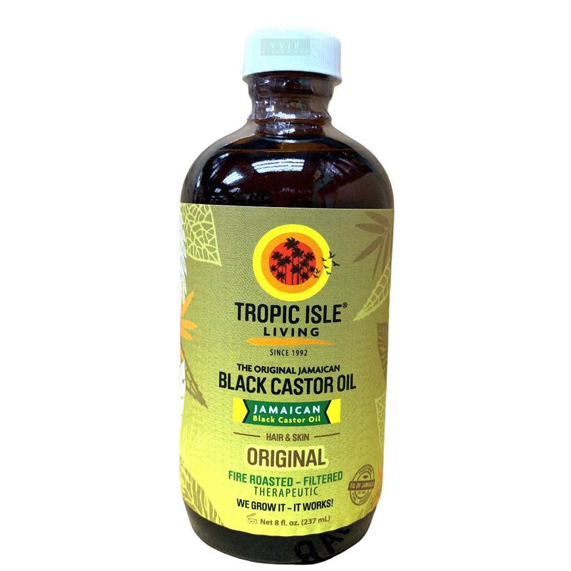 Tropic Isle Jamaican Black Castor Oil 8 oz