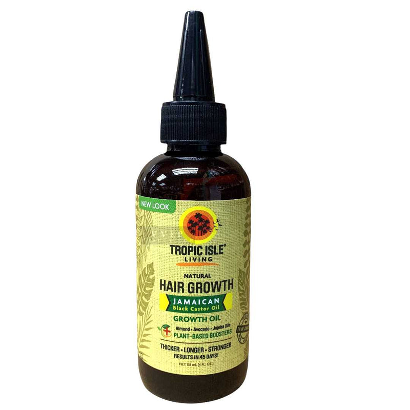 Tropic Isle Living Jamaican Black Castor Hair Growth Oil - 4oz (B00071)