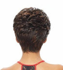 Peluca Vanessa Honey-C de cabello humano brasileño, mezcla Swissilk, frontal de encaje, raya lateral invertida en C, TRCHB UNA