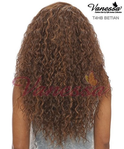 Vanessa TCHB BESTIN - Human Hair Blend HONEY-C Lace Front Wig - PickupEZ.com