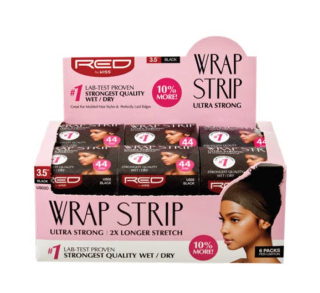 WRAP STRIPS BLACK 3.5"(6pcs) - US02J (62)