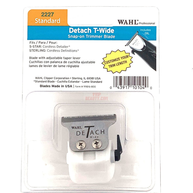 Wahl 2227 Detach(Blade) T-Wide for Cordless Detailer Snap _on (M2)