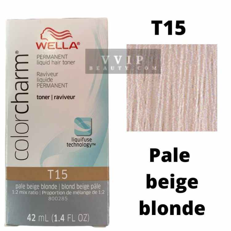 Wella colorcharm Permanent Liquid Toner 1.4 fl oz -8 Color