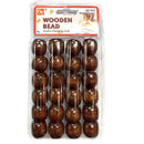Cuenta de madera de 17 mm