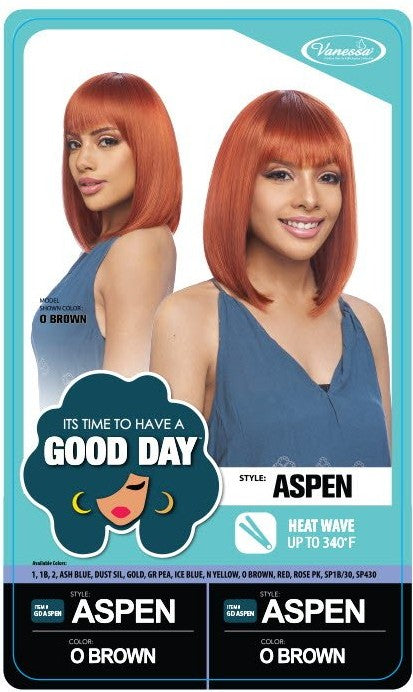 VANESSA GOOD DAY SYNTHETIC HAIR WIG ASPEN