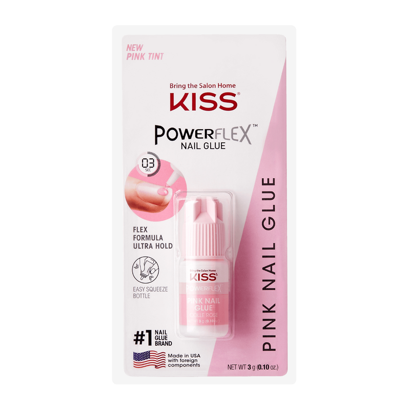 KISS PowerFlex Pink Nail Glue (M5)